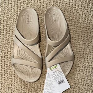 CROCS Women's Beige Sandals